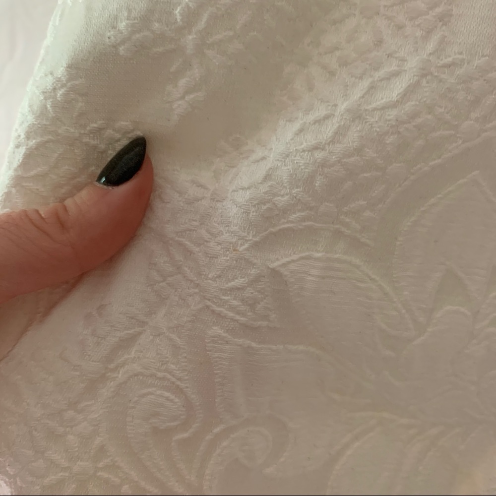 Karen Millen White Floral Skirt - Picture 5 of 12